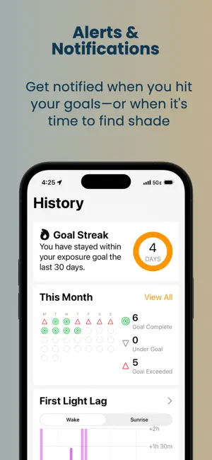 Sun Exposure: Time in Daylight screenshot 3