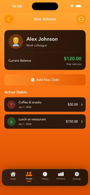 Log of Owe screenshot 3