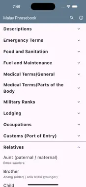 Malay Basic Phrases screenshot 6