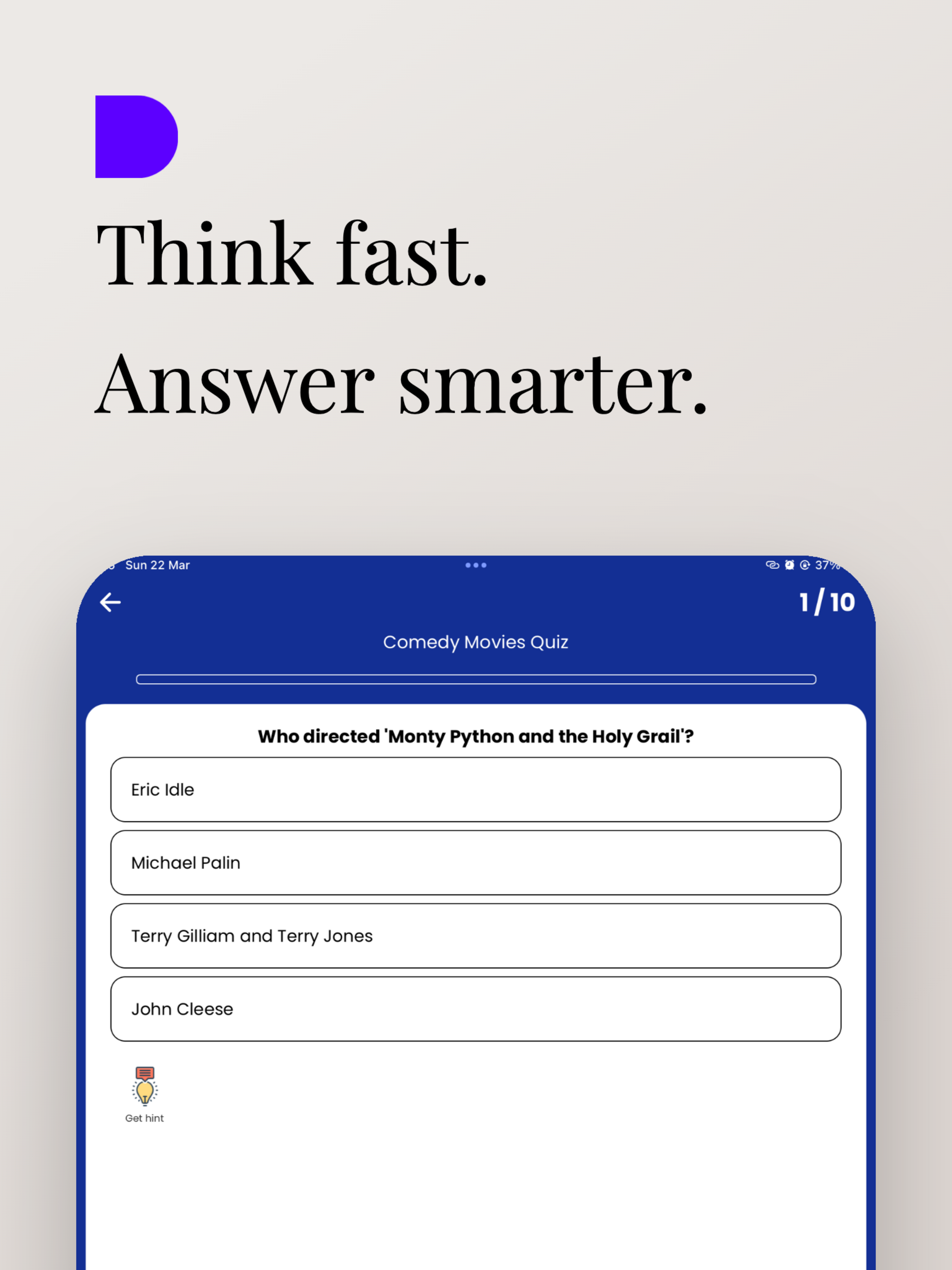 Trivia Quest AI: Brain Quiz