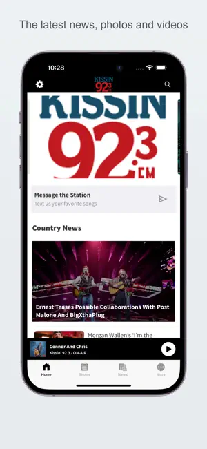KIZN Kissin' 92.3 screenshot 1