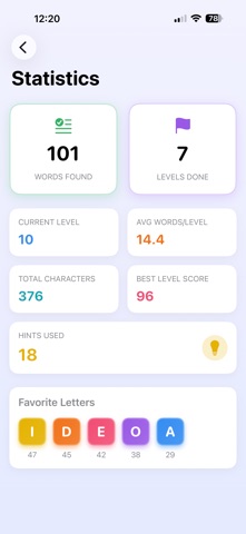 Scramblet - Word Puzzle Game screenshot 5 of 6