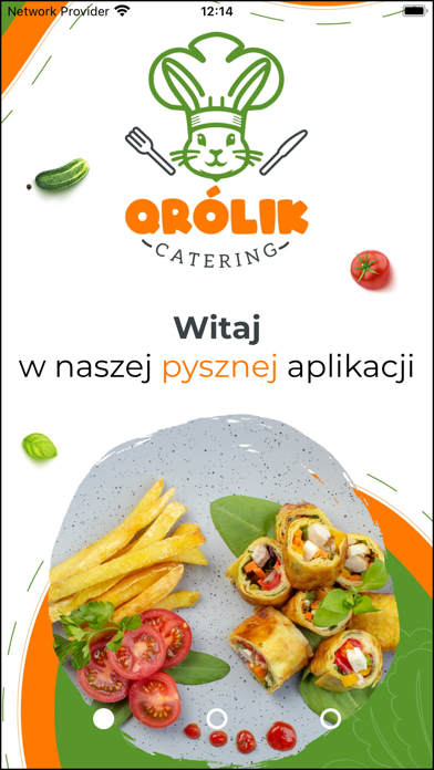 Qrólik - catering z dowozem Screenshot