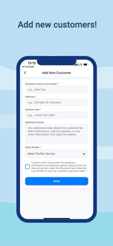 Service Maintenance Tracker screenshot