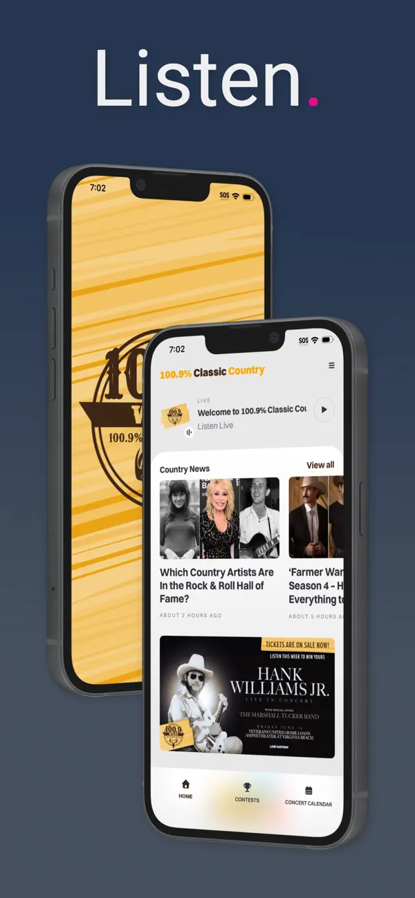 Screenshot #1 pour 100.9 Classic Country