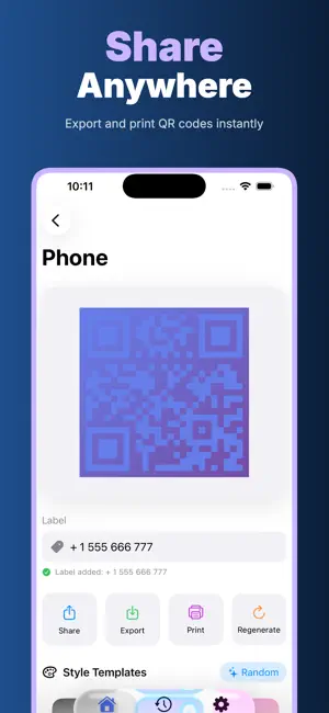 QRForge: QR Generator App screenshot 3
