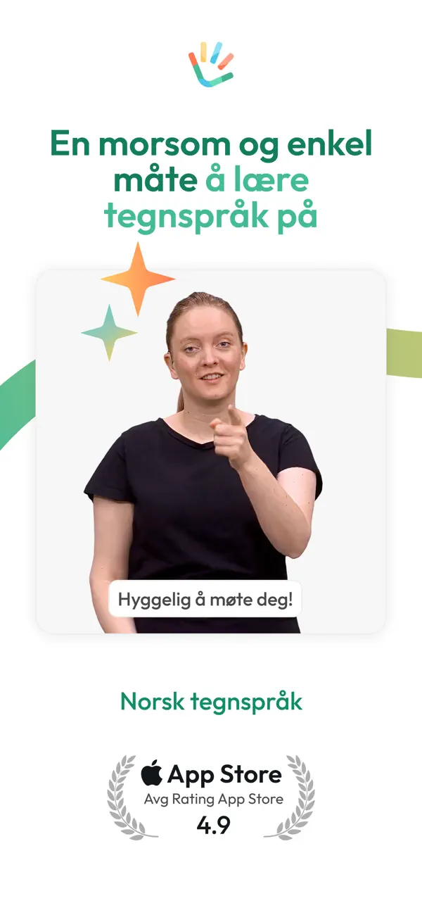 Screenshot #1 pour Toleio Norsk Tegnspråk