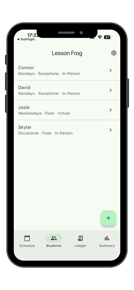 Lesson Frog screenshot 4