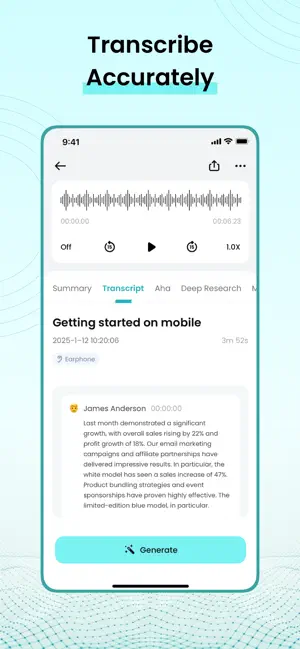 TicNote: AI Recorder & Agent screenshot 2