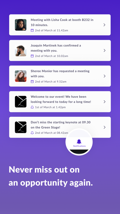 Finance Events Screenshot