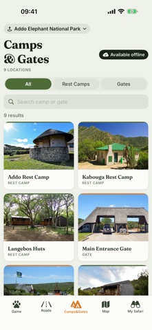 Addo Safari: Map & Guide Screenshot 6 of 10