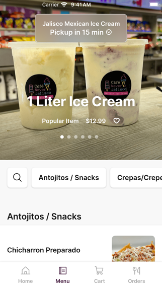 App screenshot