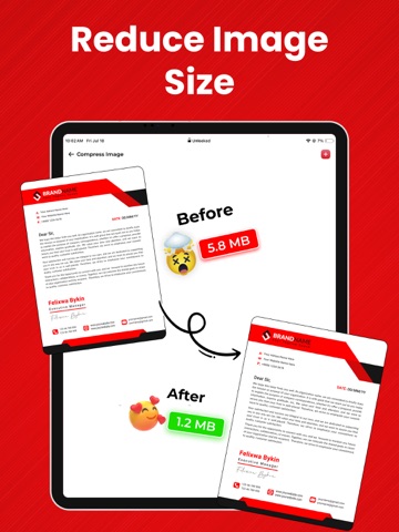 PDF Compressor－Compress PDF iPad screenshot
