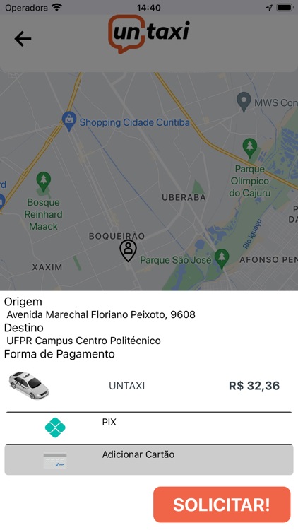 UnTaxi Passageiro screenshot-4