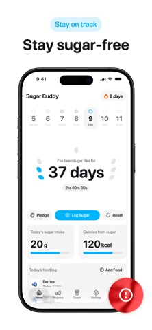 SugarBuddy: Quit Sugar Now Screenshot 1 of 5