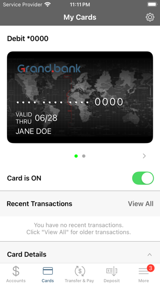 Grand.bank Screenshot