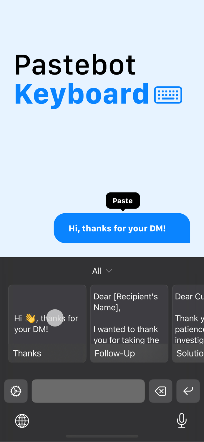 Auto Paste - Keyboard Shortcut
