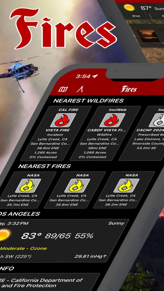 #1. Fires: Wildfire News and Atlas (iOS) 由: Ryan Strouse