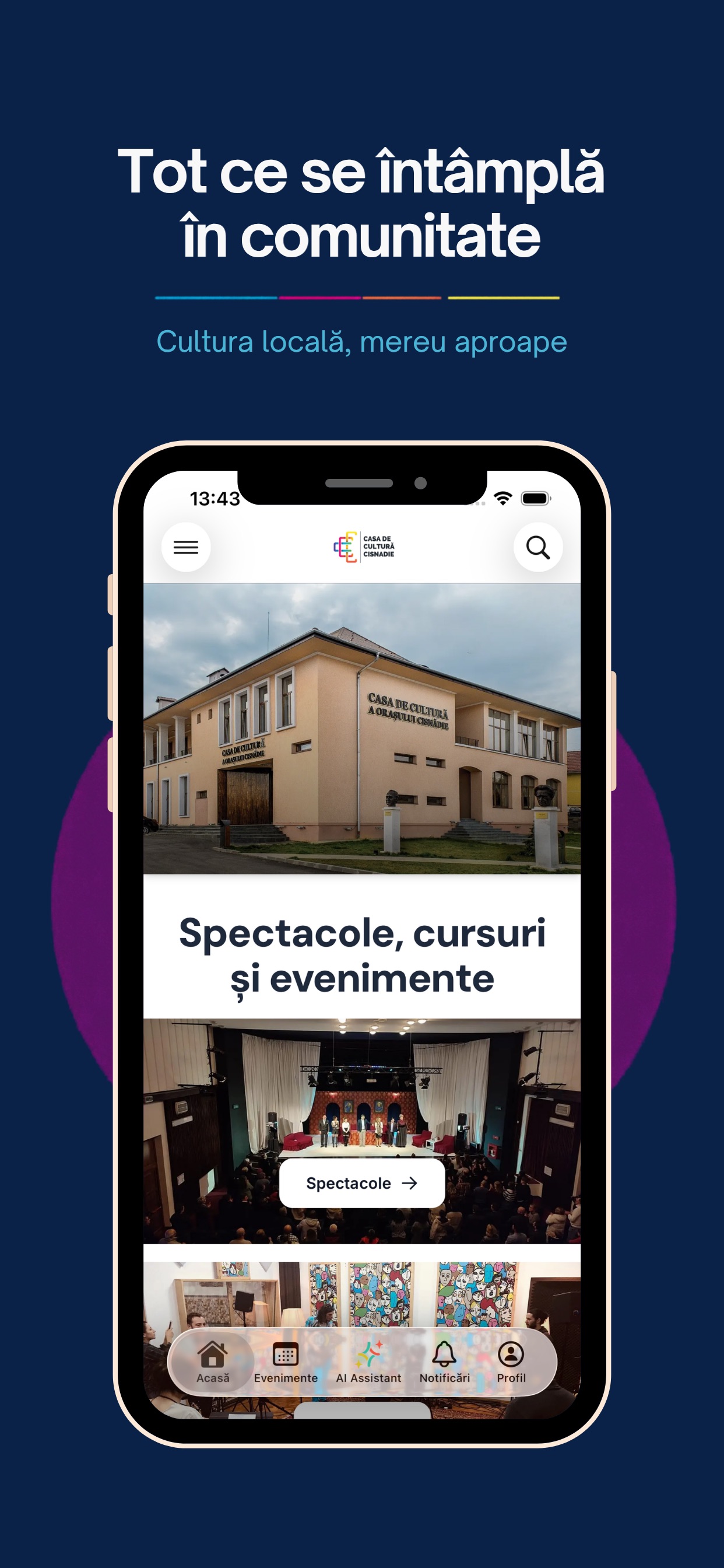 Screenshot 1 of Casa de Cultură Cisnădie