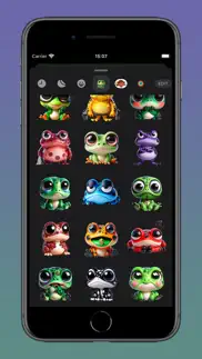 rocko frog stickers iphone screenshot 3