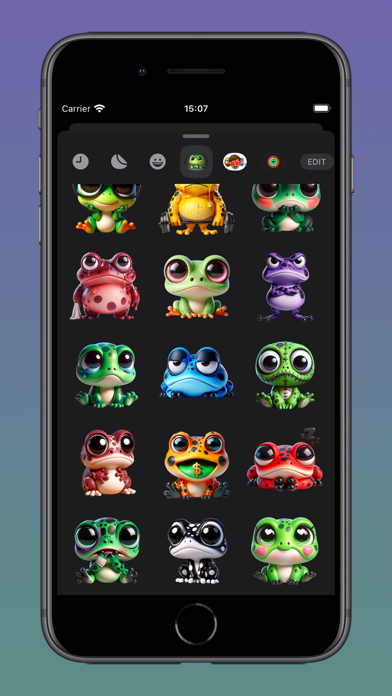 Screenshot #3 pour Rocko Frog Stickers