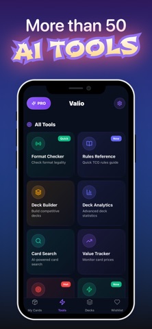 TCG Value Identifier: Valio AI screenshot