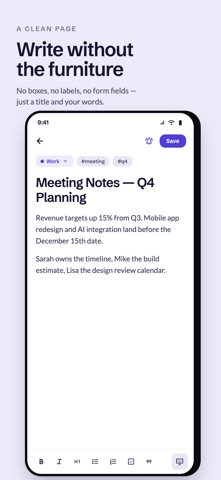 Notes - Notepad, Notebook screenshot