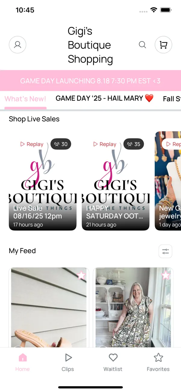 Screenshot #2 pour Gigi's Boutique Shopping