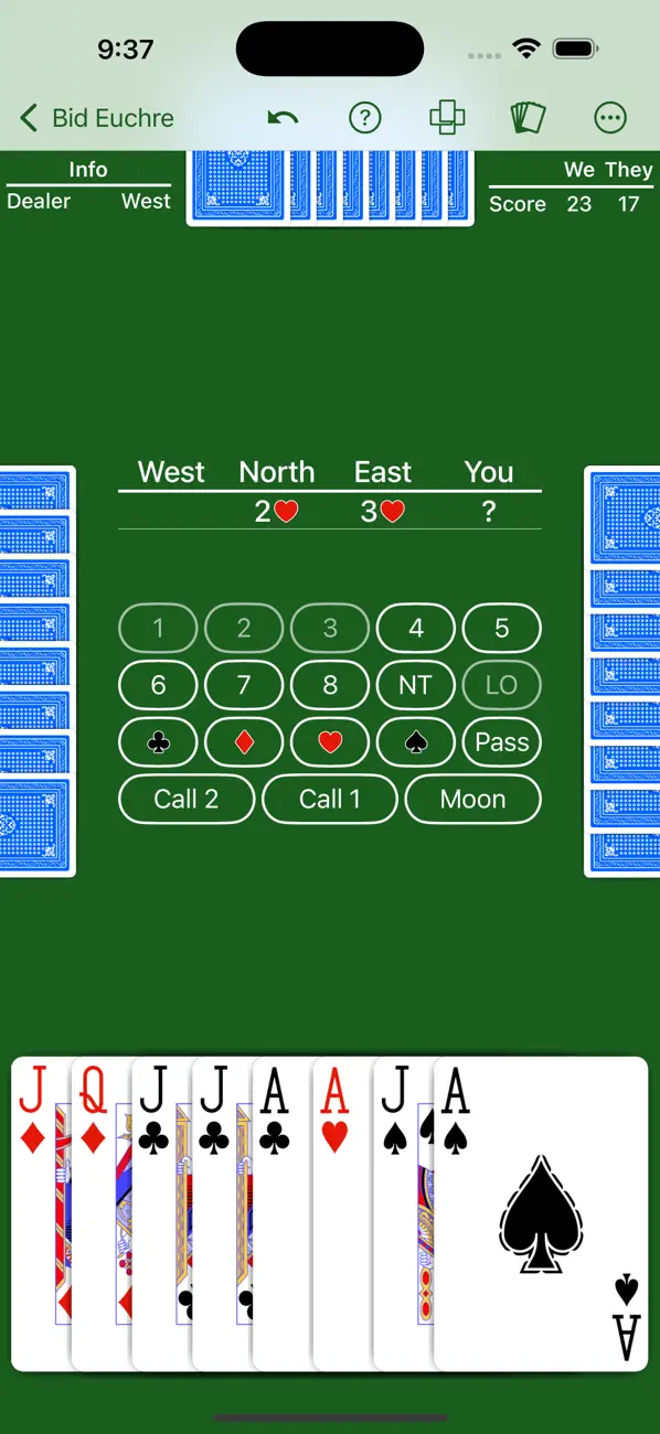 Screenshot #3 pour Bid Euchre - Expert AI