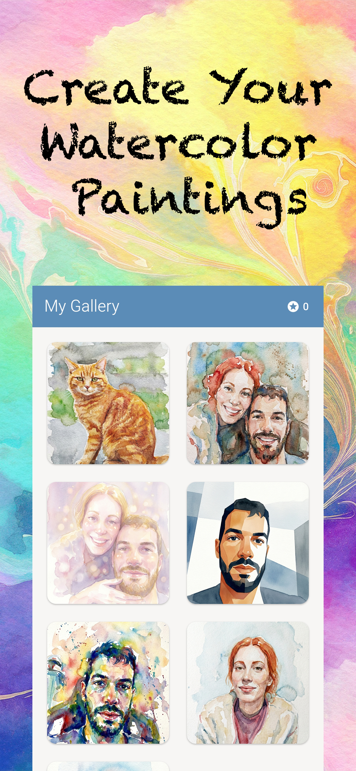 Watercolor Portraits & Effects screenshot 3
