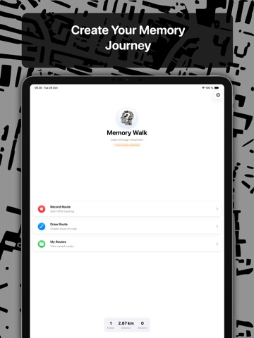 Memory Walk iPad screenshot