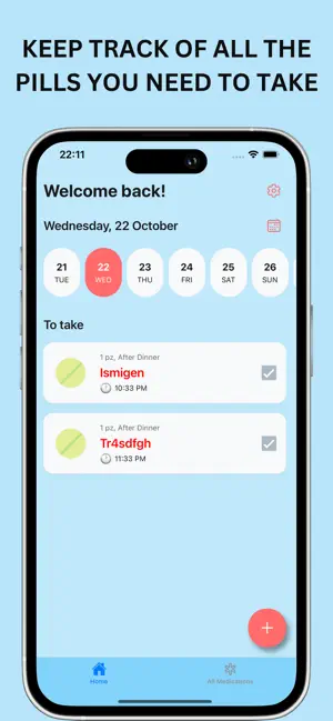 Pill Reminder – Meds Tracker screenshot 1