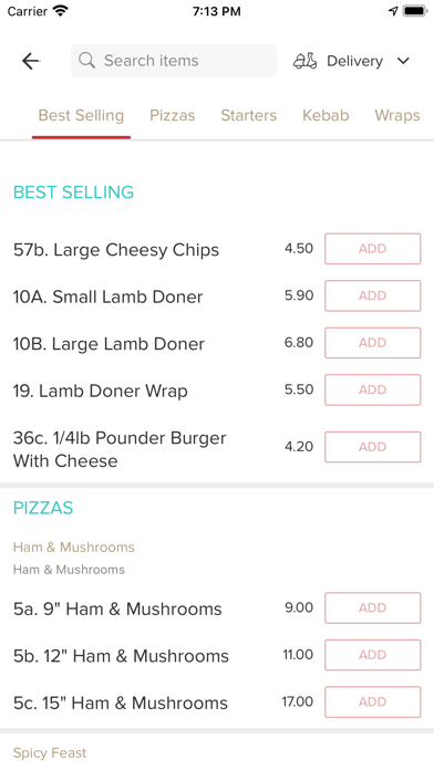 Uk Pizza And Kebab House Screenshot