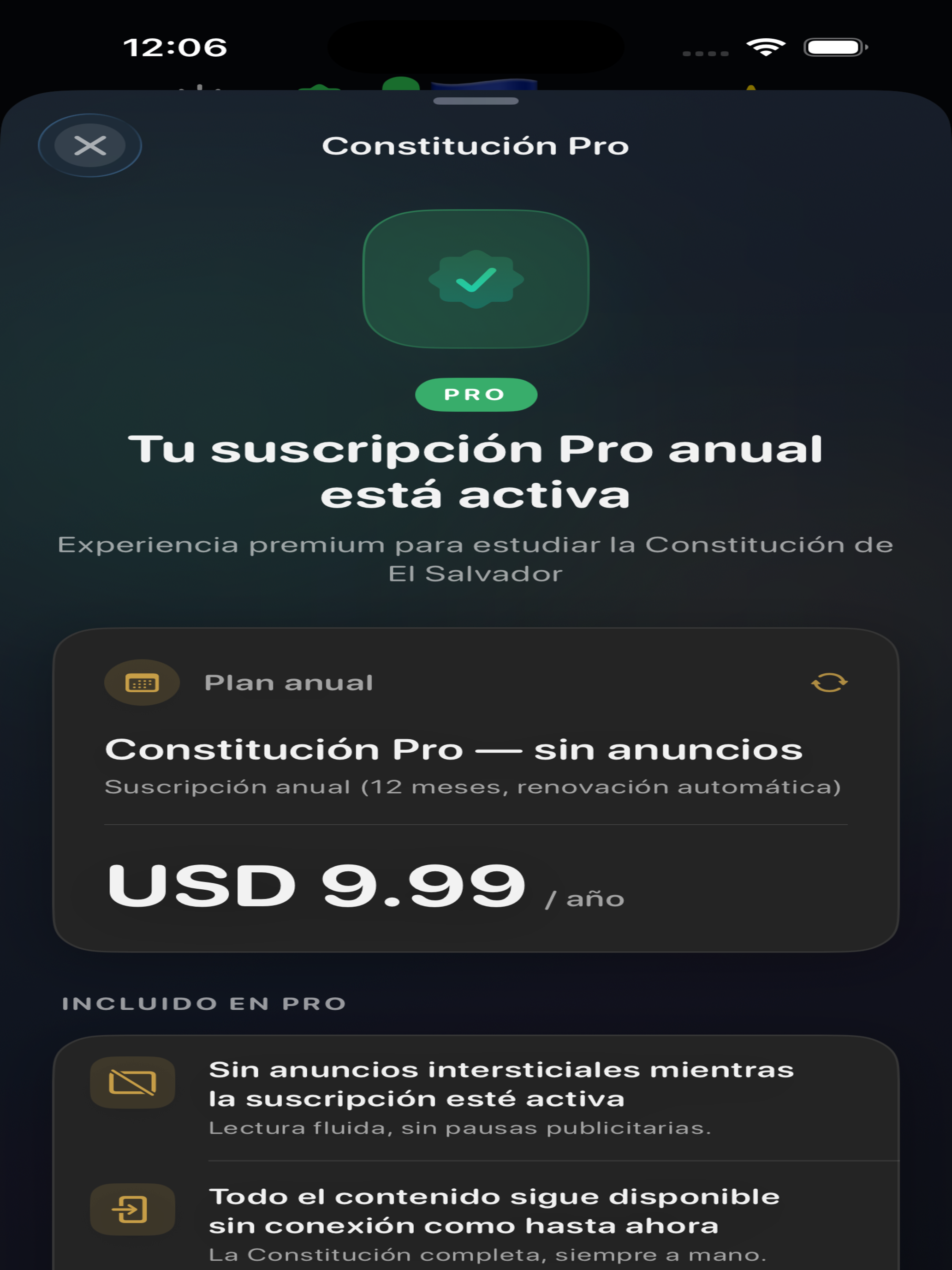 Constitucion El Salvador screenshot 13