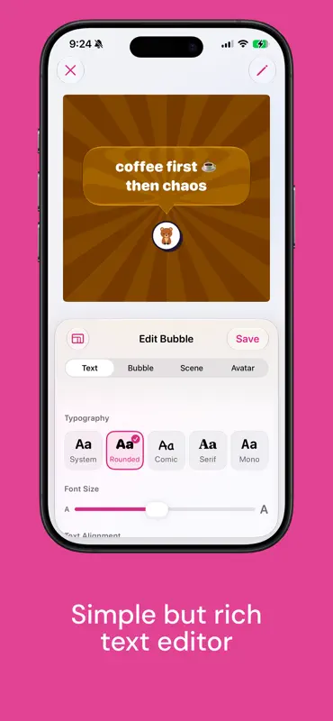 Bubbly: Quote Card Maker screenshot 3 of 7