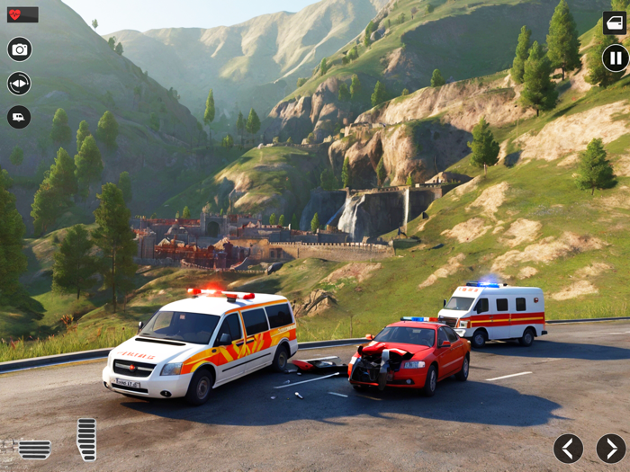 Emergency Ambulance City Race