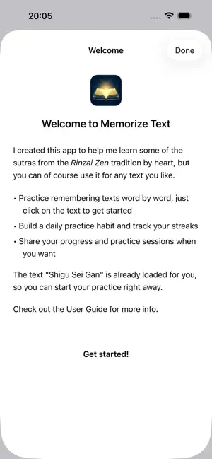 Memorize Text screenshot 4