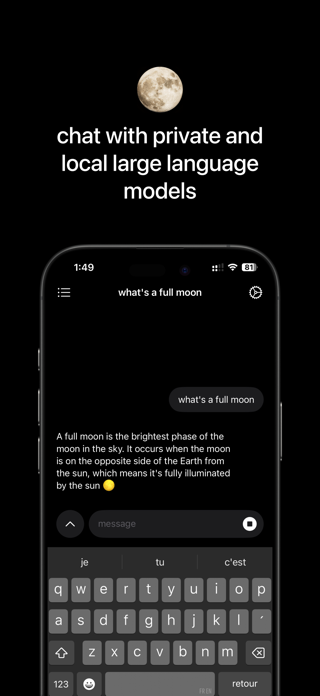 fullmoon: local intelligence Screenshot 1 of 4