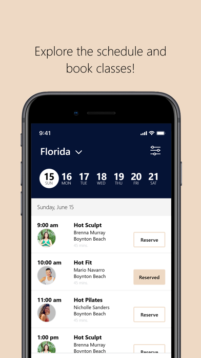Hot Room Studio iPhone screenshot 3 - Health & Fitness app