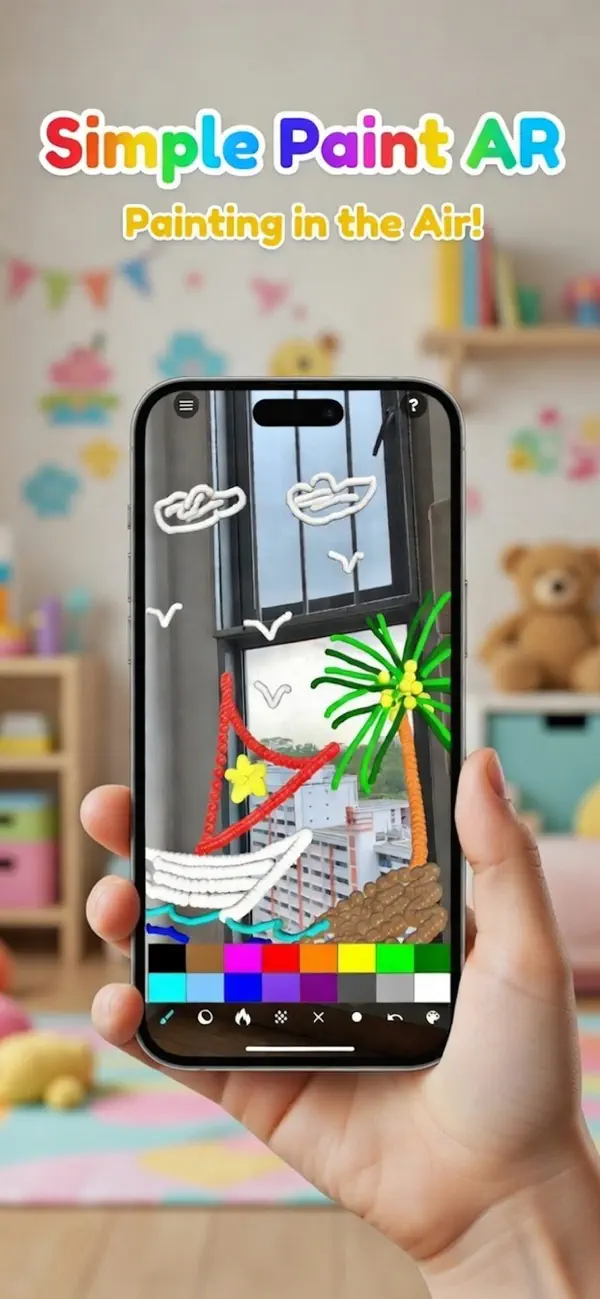Screenshot #1 pour Simple Paint AR