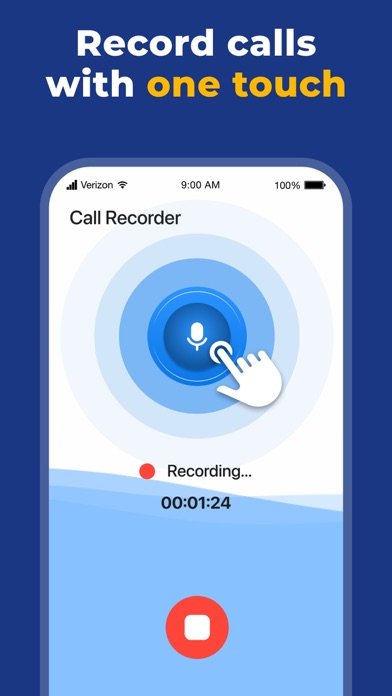 Phone Call Recorder Tapeacall Screenshot