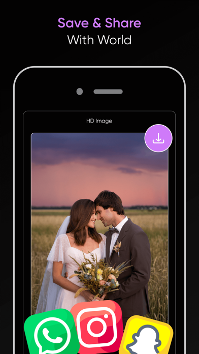 AI Retro Wedding Photo Makerのおすすめ画像6