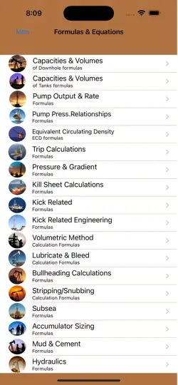 OilField Formulas IHandy Calc iPhone Ekran Görüntüsü 5