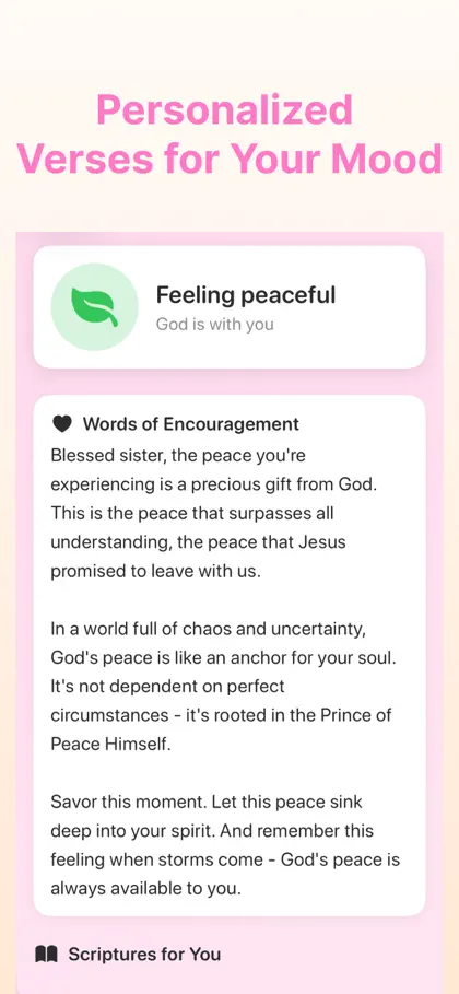 Screenshot 6 von 6 zu Bible for Women Verses Prayers