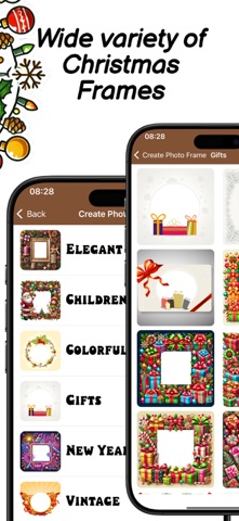 Christmas 2024 - Photo Frames iPhone screenshot