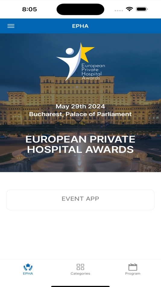 #1. EPHA - Event Info (iOS) โดย: Andrei Baican