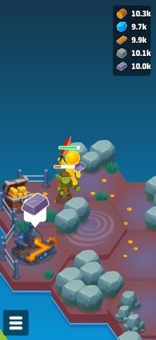 Galaxy Idle Miner iPhone screenshot