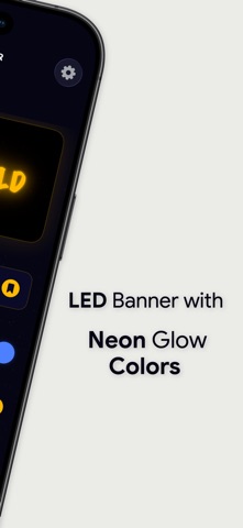 LED Banner: Neon Marquee iPhone screenshot