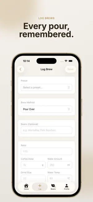 The BrewLog screenshot 2