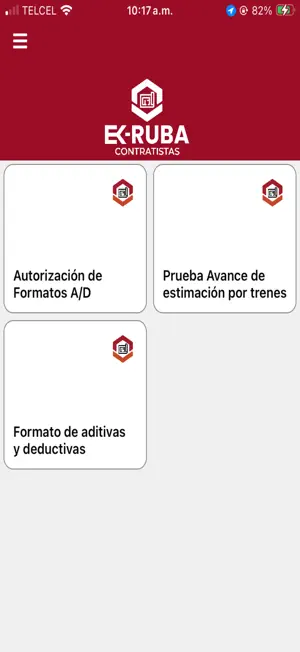 Ruba Contratistas screenshot 2